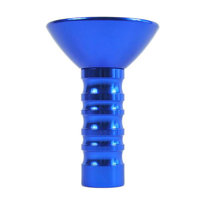 Hyphy Tabakskop Shisha Phunnel Metaal Blauw 11cm