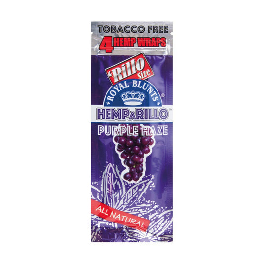 Hemparillo Blunt / Hemp Wraps King Size Purple Haze (4 Stuks)