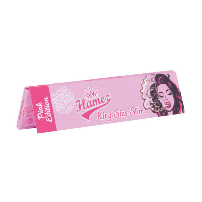 Flamez Pink Edition Kingsize Slim Vloei