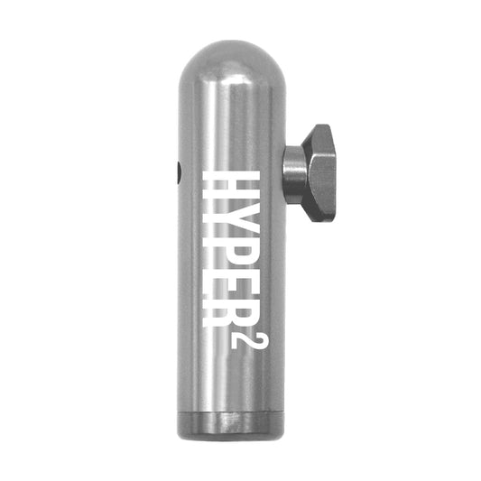 Hyper2 Snuif Bullet Pro Aluminium Zilver