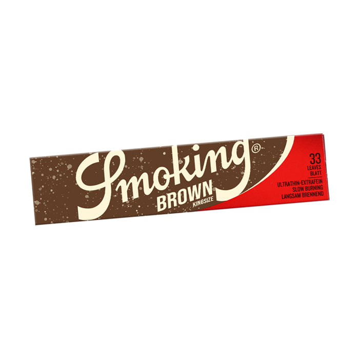 Smoking Brown (Unbleached) Kingsize Slim Vloei